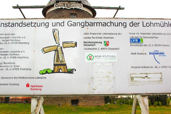 Schild ber Ingangsetzung